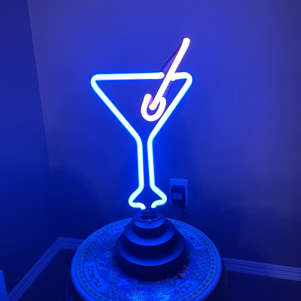 Martini Neon Light